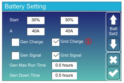 System Work Mode - Time of use 2