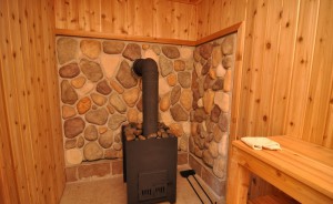What is sauna heating for?
