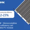 Monocrystalline high-efficiency cell flexible PV module