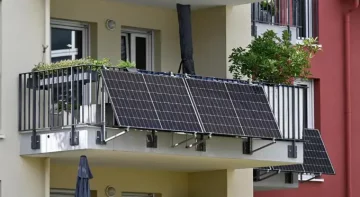 Солнечные батареи на балконе