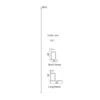 Technical drawing solar panel jam72d30 555 580 lb 1500v