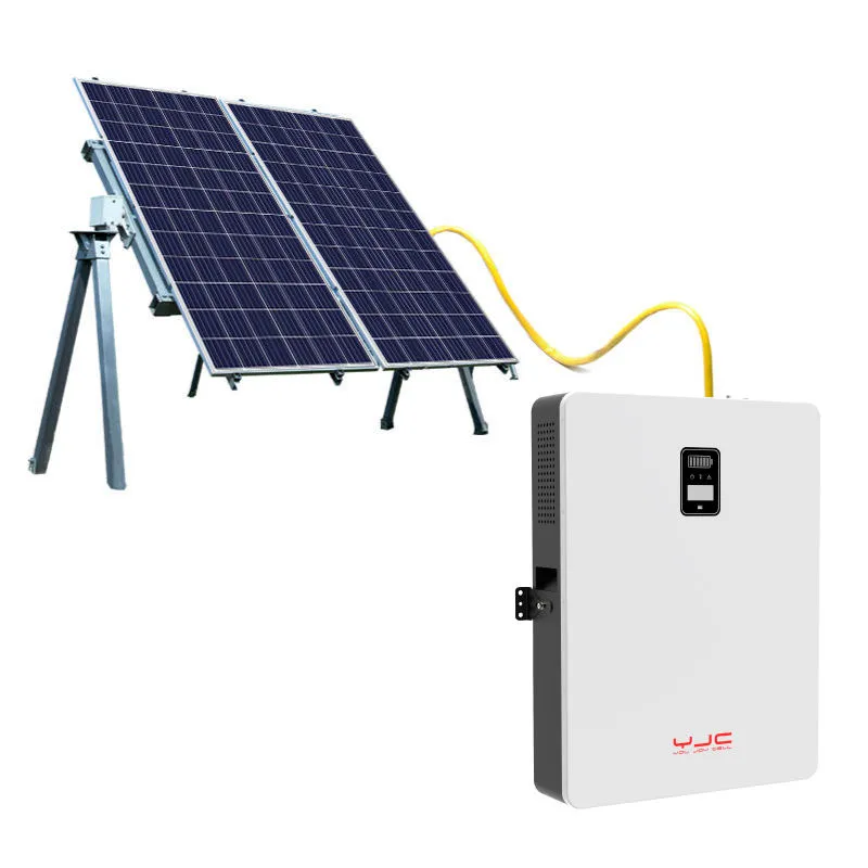 Solar panel system with inverter for renewable energy.