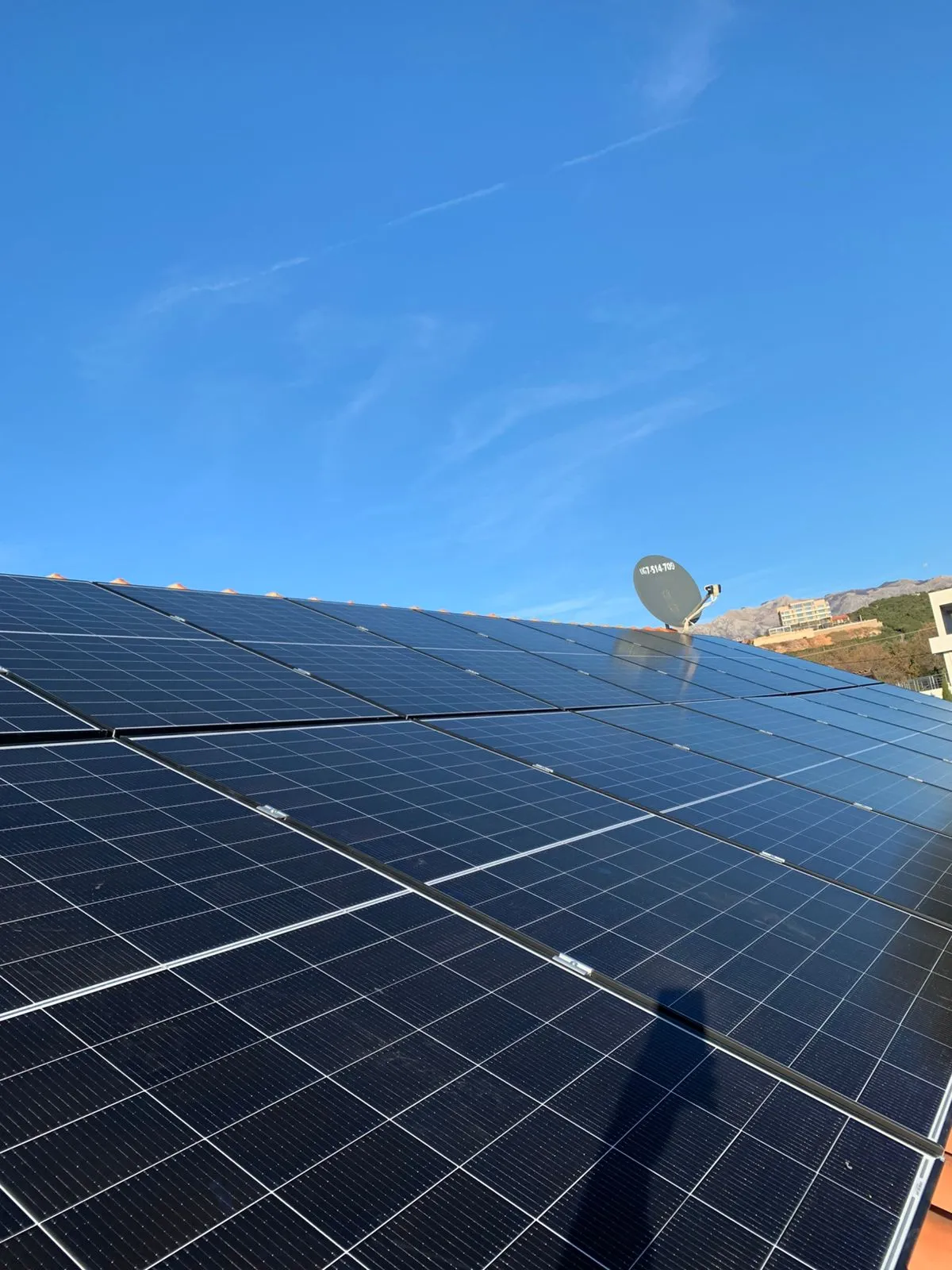 Installation of an 8.1 kW Solar Power Plant with Lithium Batteries in Krimovica, Montenegro