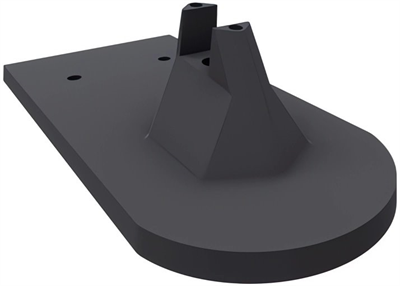 img Akusolar Dachziegel „Biber“ mit Halterung, schwarz RAL 9005