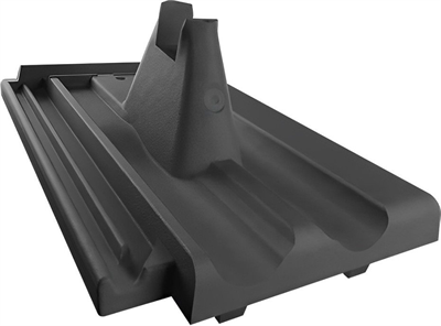 img Akusolar Tondach (Brněnka) Dachziegel mit Halterung, schwarz RAL 9005