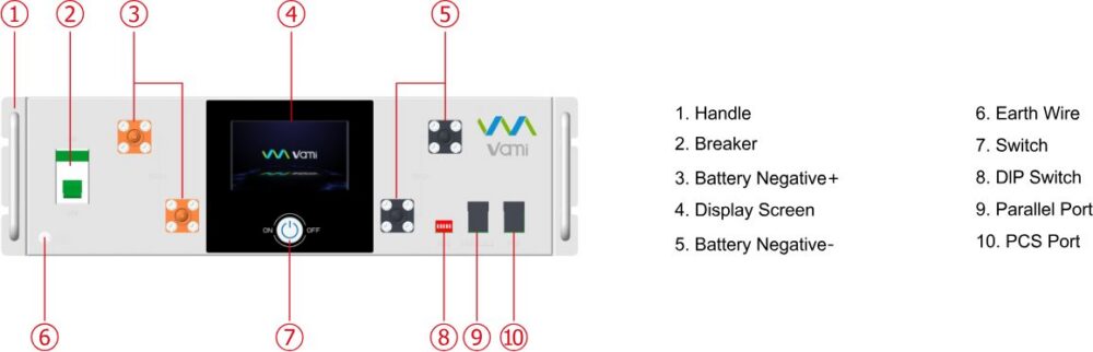 img Akumulator VAMI VMBR-51100, 5,12 kWh, LV, v omarici