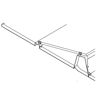 img Aluminum triangular structure SK-J-2, 3 parts