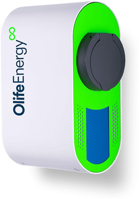 img Зарядная станция OlifeEnergy WallBox PLUS с розеткой, 22 кВт