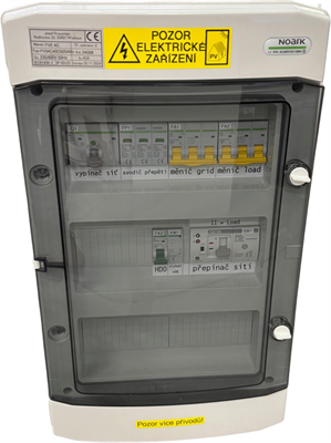 img Распределительный щит FV3AC40CS25ABc, 3-фазный, AC, 10 кВт, автоматический переключатель