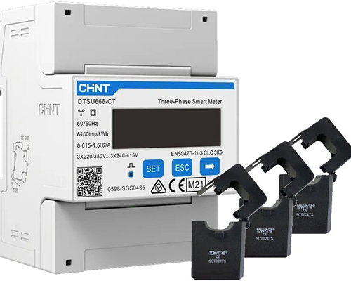 img Умный счётчик Chint DTSU 666 CT, 3 фазы, катушки 100 А