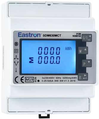 img Электросчётчик Eastron SDM630MCT, 1/3 фазы, катушки 500 А