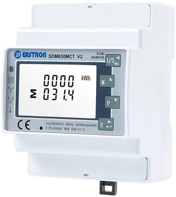 img Электросчётчик Eastron SDM630MCT V2 MID, 1/3 фазы, x/5 А