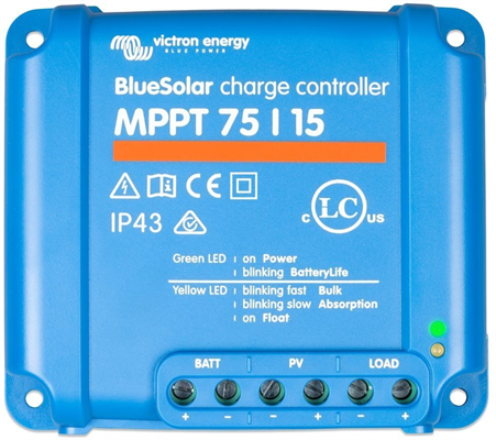img MPPT-контроллер заряда Victron BlueSolar 75/15