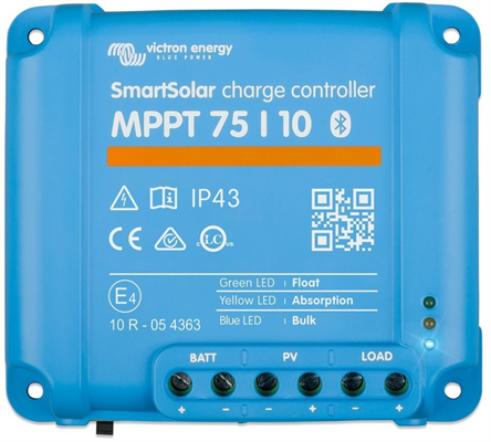 img MPPT-контроллер заряда Victron SmartSolar 75/10 с Bluetooth