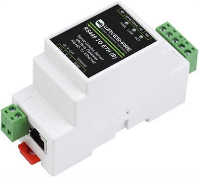 img Промышленный последовательный сервер Waveshare, RS485 — Ethernet, TCP/IP