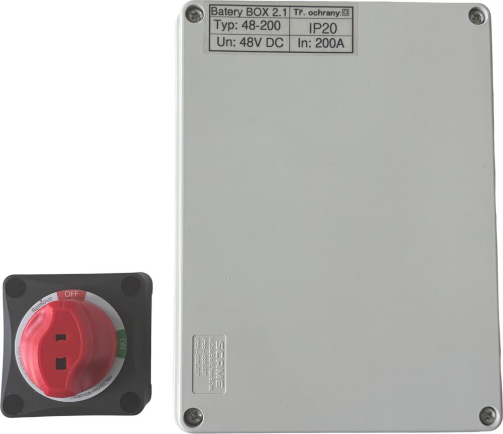 img Батарейная коробка BB2.1x, 2 батареи + 1 инвертор