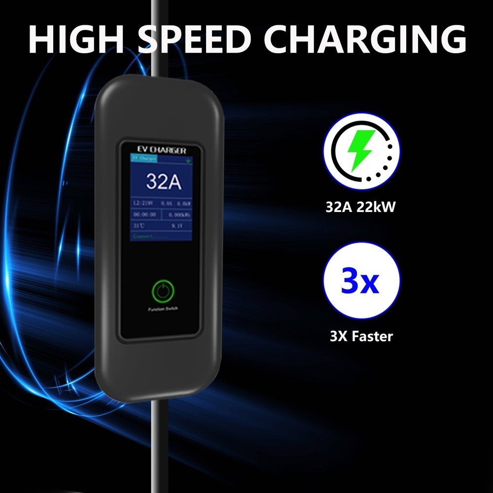 Mobilna polnilna postaja Immax NEO LITE za EV/PHEV, 22 kW, Tuya