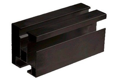Aluminijumski montažni profil HNP1 anodizovan, dužina 4,3 m