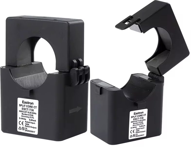 Električni števec Eastron SDM630MCT, 1/3 faze, tuljave 300 A