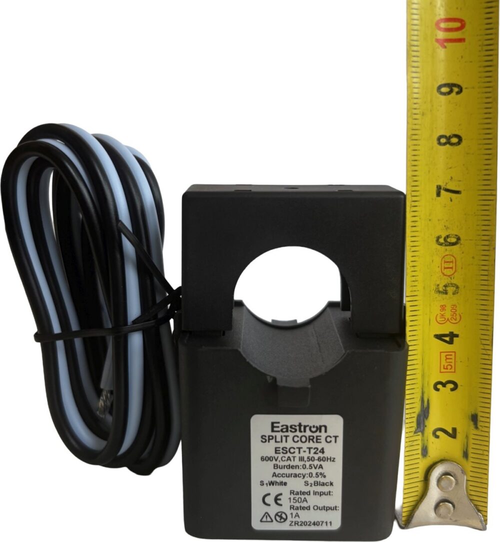 Električni števec Eastron SDM630MCT, 1/3 faze, tuljave 150 A
