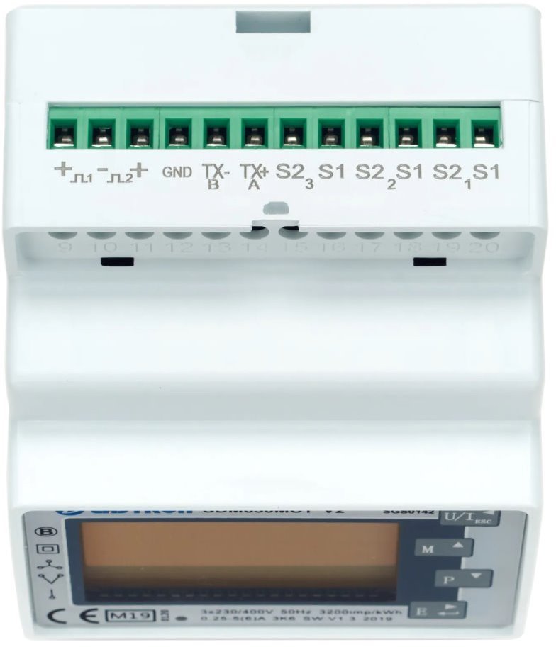 Elektromer Eastron SDM630MCT, 1/3 faze, tuljave 500 A