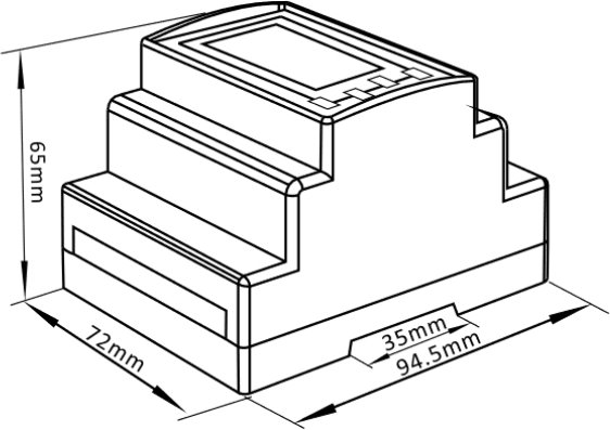 Elektromer Eastron SDM630MCT, 1/3 faze, tuljave 500 A