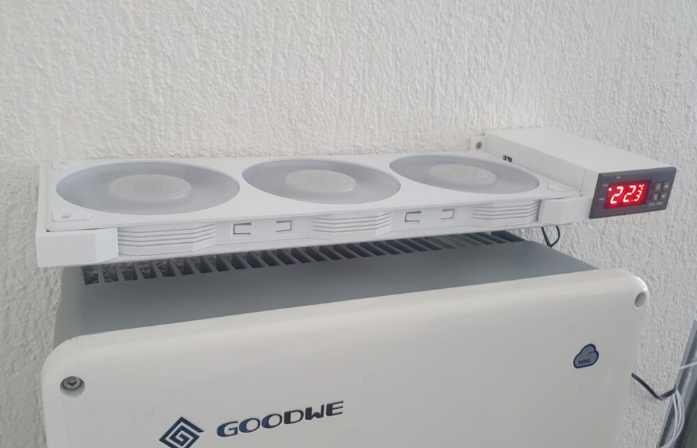 Система охлаждения для инвертора GOODWE с цифровым термостатом, кабель 2,5 м