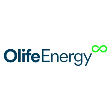 olife energy Логотип OlifeEnergy с зелёным символом бесконечности