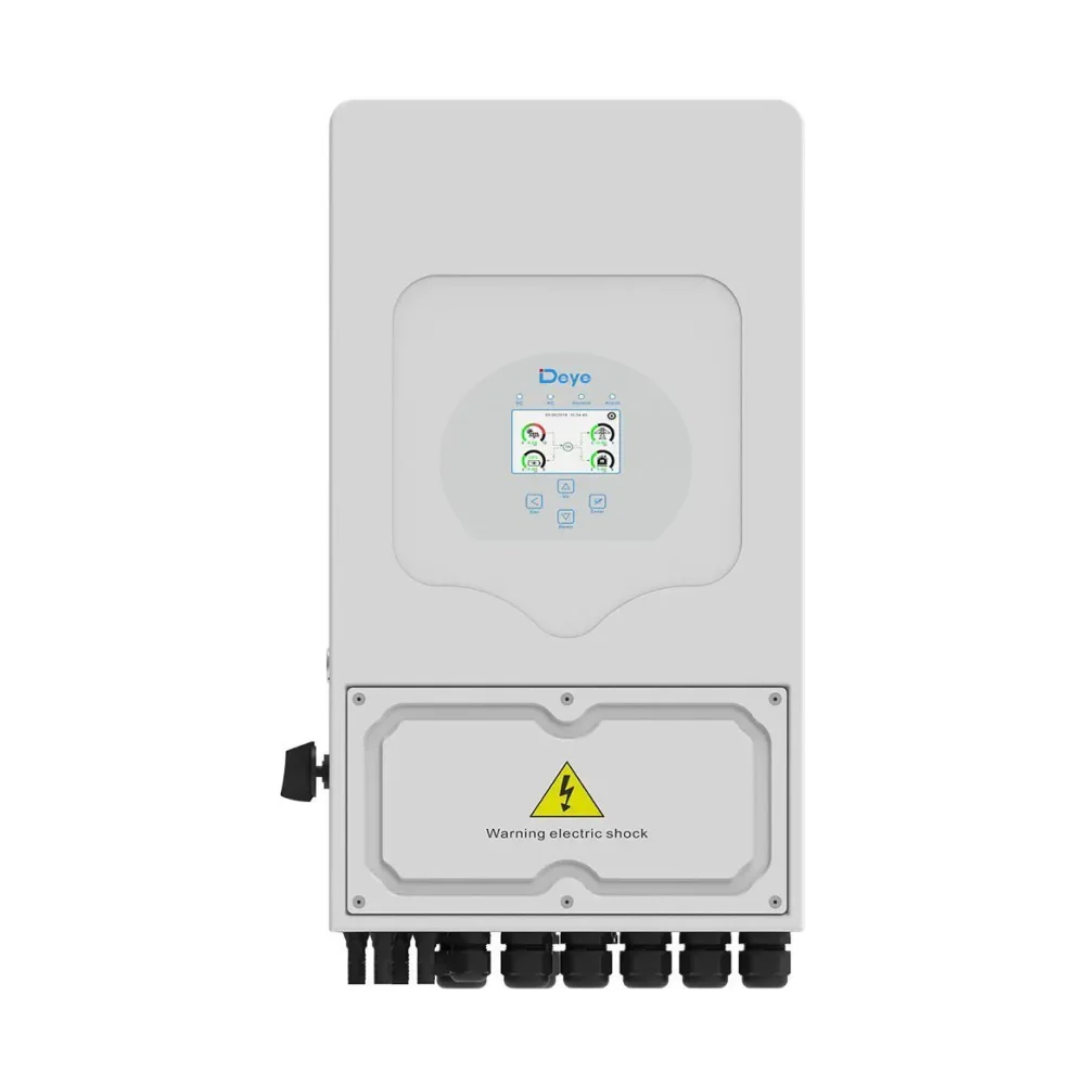 hibridni inverter deye sun 5k sg05lp1 eu am2 p 5 kw, 1 fazni, lv, 5. generacija Настенный солнечный инвертор с дисплеем и предупреждением