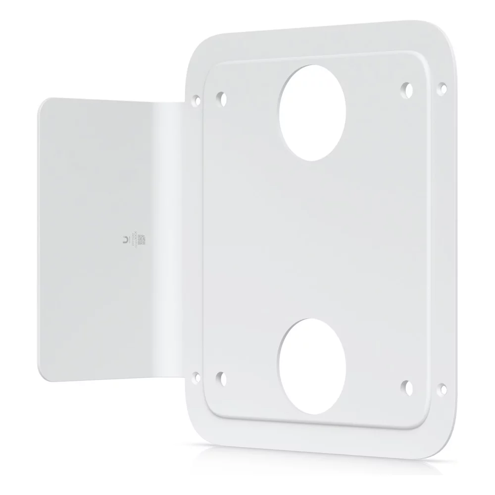 Адаптер ubiquiti unifi для монтажа ev station lite на стойку Белый настенный кронштейн с двумя круглыми отверстиями