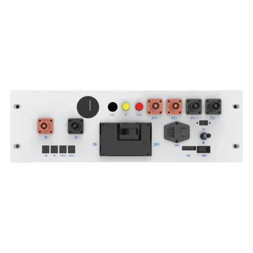 Блок bms deye bos b pdu 2 a для систем bos b pro a3, hv Панель управления высоковольтной батарейной системой с разъёмами
