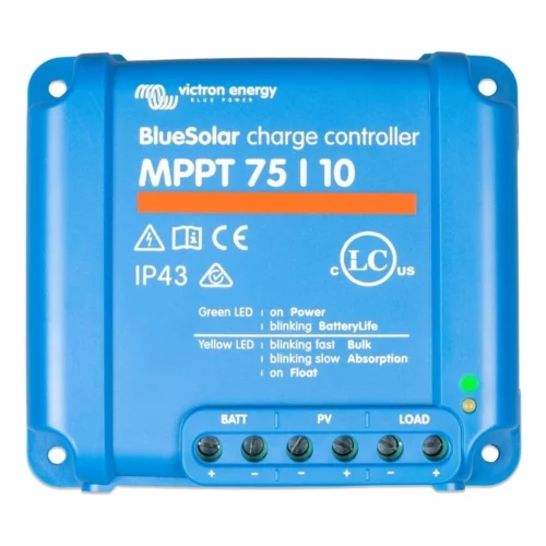 mppt контроллер заряда victron bluesolar 100/15 Контроллер заряда Victron BlueSolar MPPT 75/10