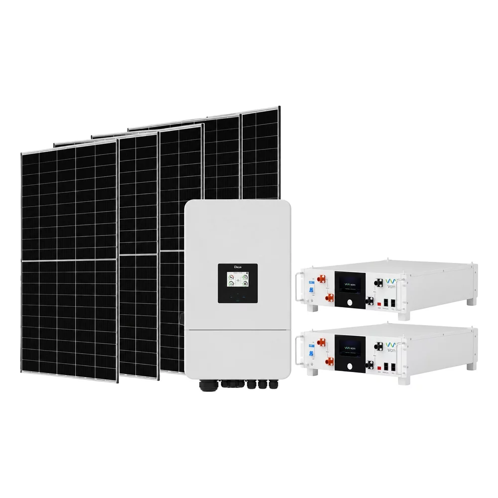 Комплект солнечных панелей, инвертора и аккумуляторных модулей