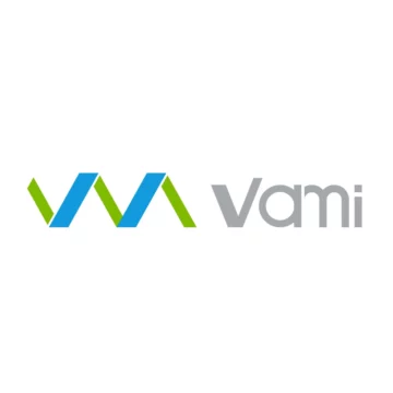 vami Логотип Vami с синим и зелёным символом